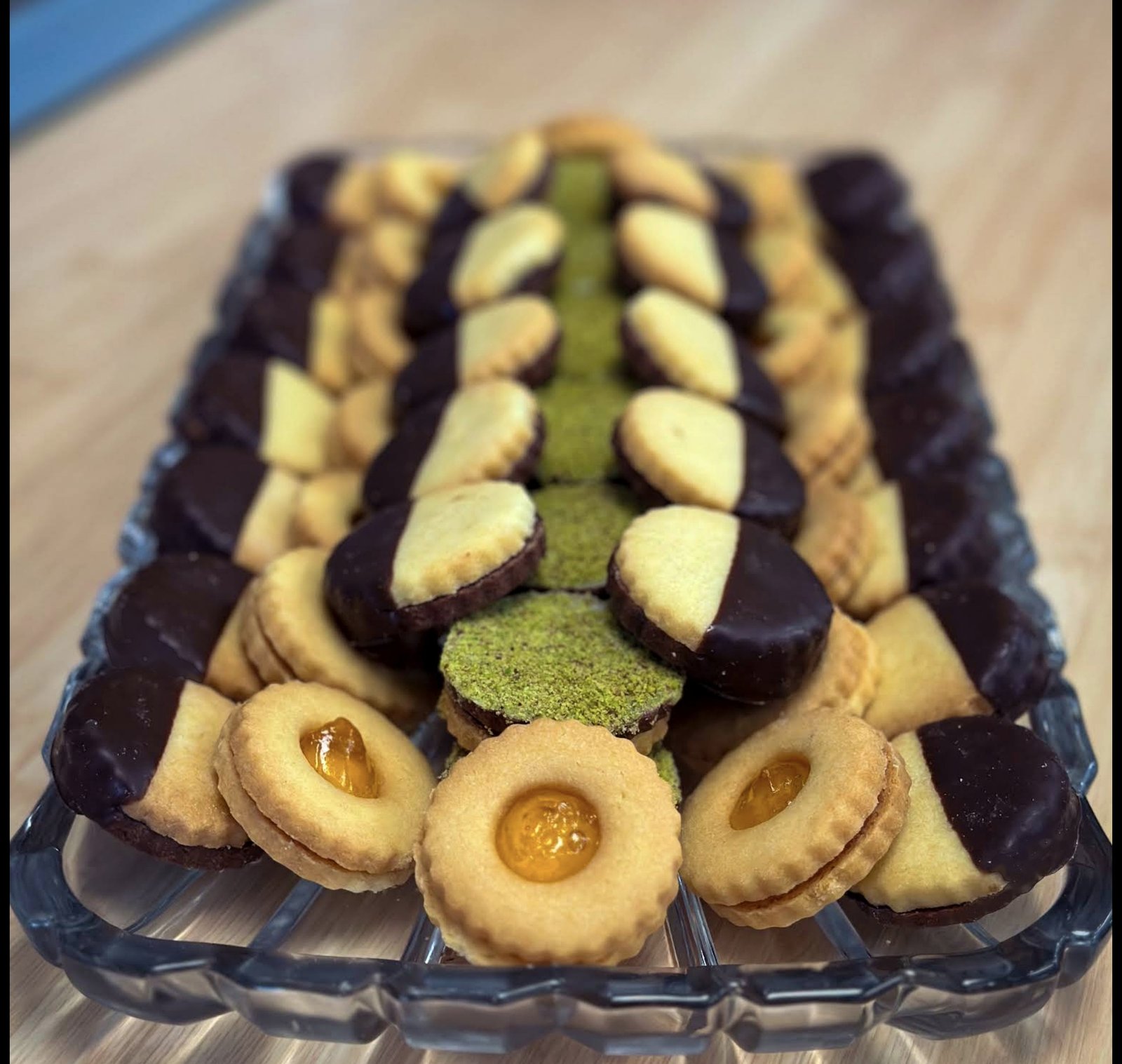 Handcrafted sweets selection